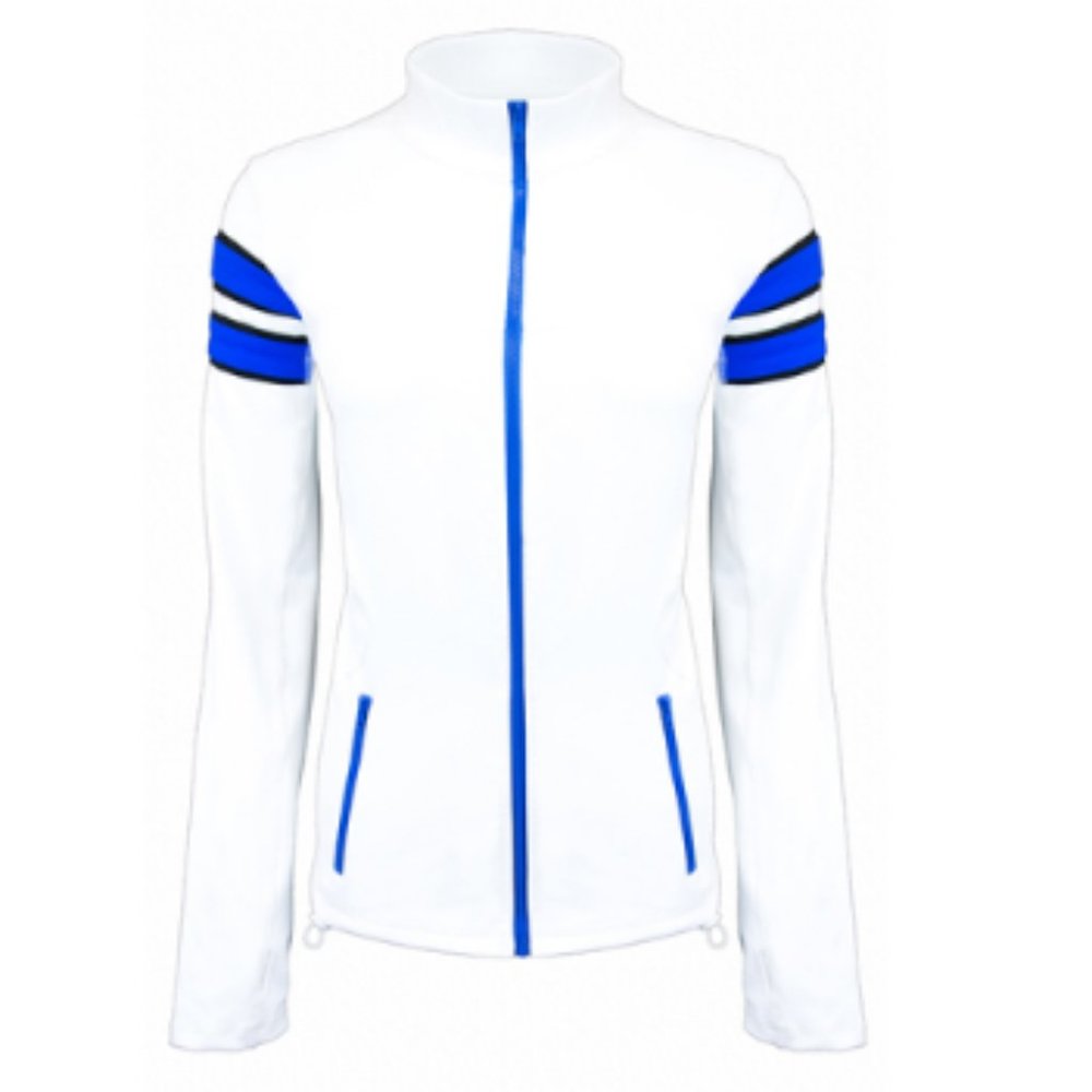 Dallas Cowboys White Full Zip Athletic Yoga Jacket - Brand New! - 50% Off MSRP